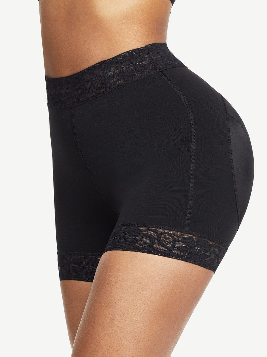 Good High Waist Lace Butt Enhancer Panty Curve Smoothing
