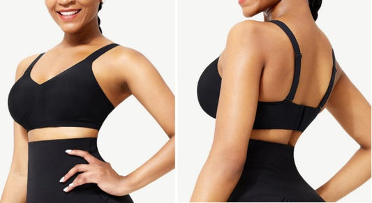 Seamless wireless Bra- wide Straps